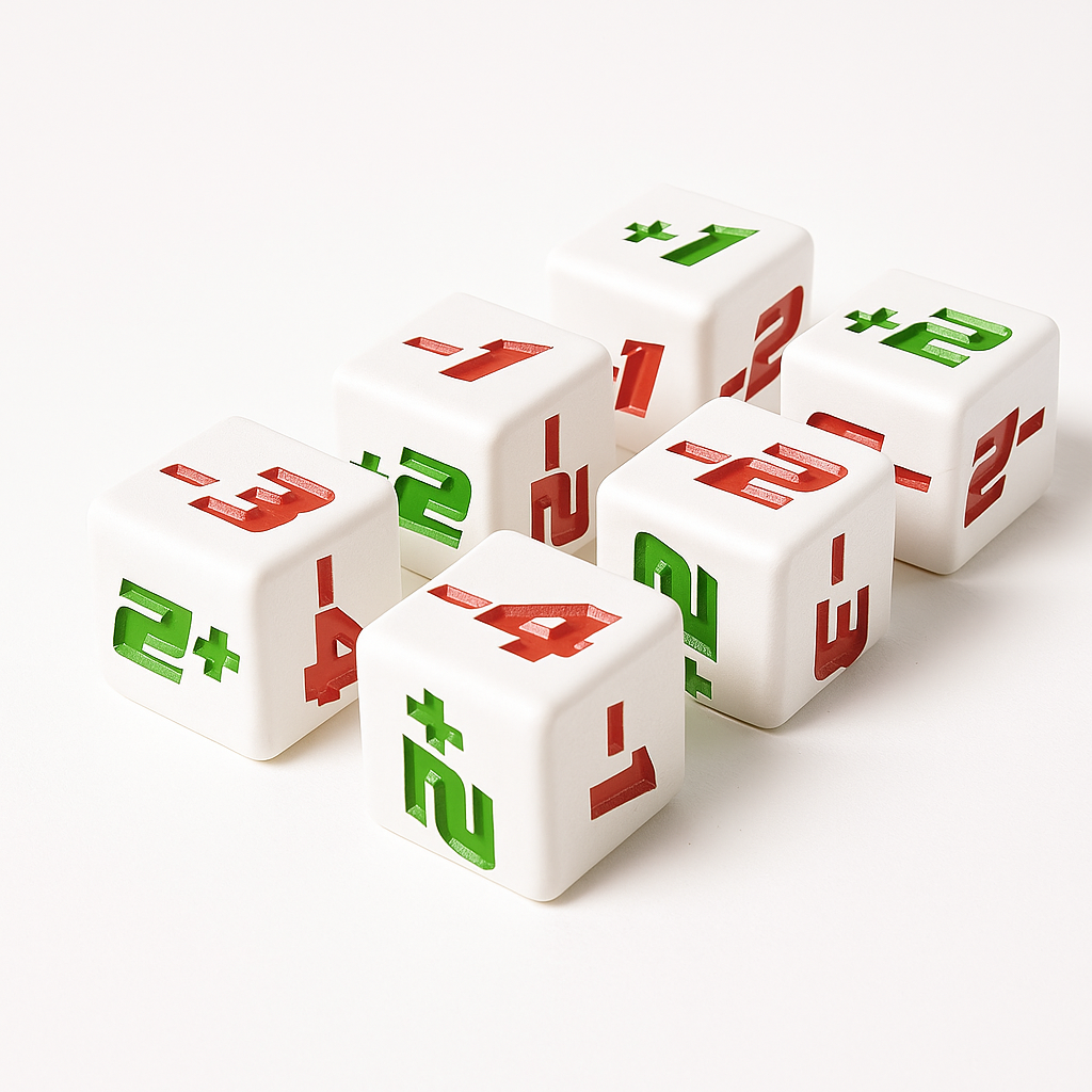 Gundam Card Game Damage & AP Tracker Dice